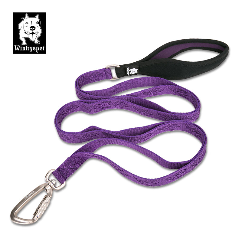 Whinyepet leash purple - L