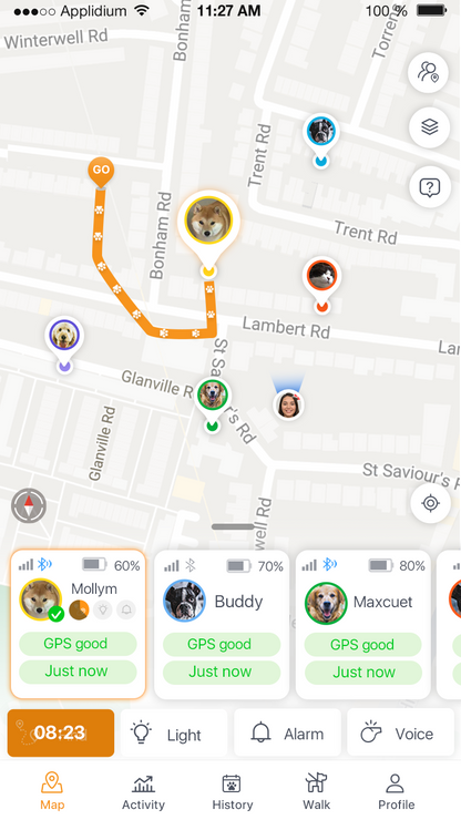 PAWFIT 3 - Fitness Dog GPS Tracker