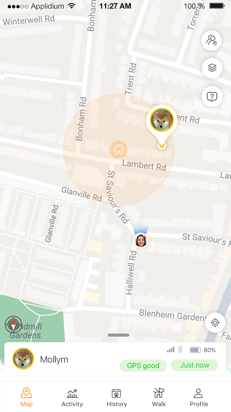 PAWFIT 3 - Fitness Dog GPS Tracker