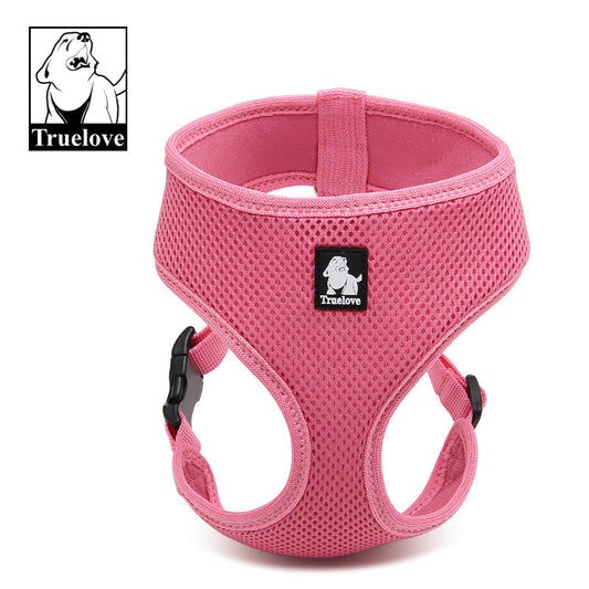 TLH1911-12 - dog harness with steel D Ring Pink S