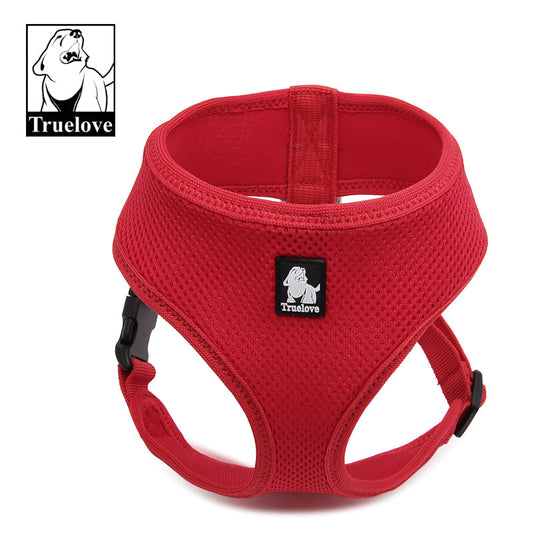 TLH1911-8 - dog harness with steel D Ring Red M