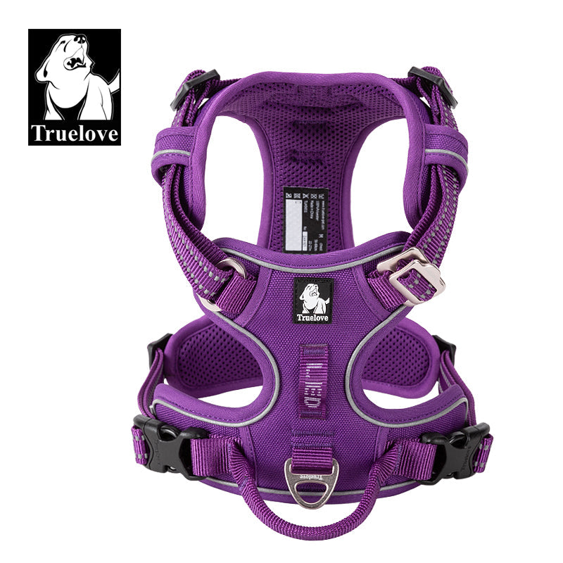 TLH56512-42 - No Pull Dog Harness Purple S