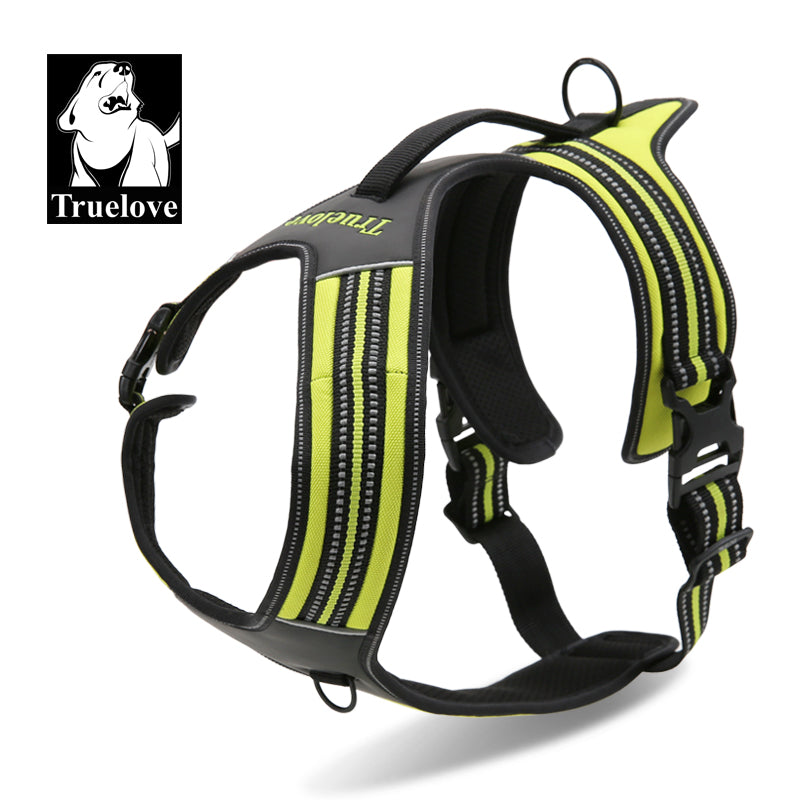 TLH5551-14 - Heavy Duty Harness Neon Yellow L