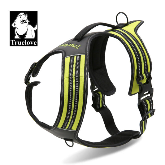 TLH5551-14 - Heavy Duty Harness Neon Yellow L