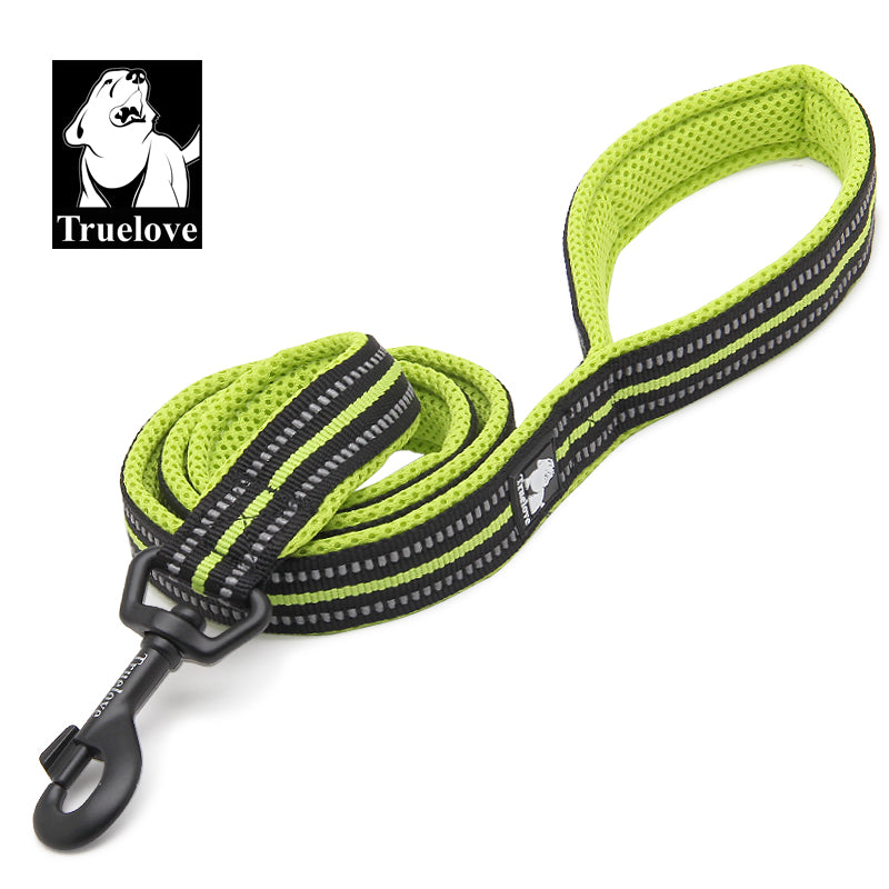 TLL2111-9 - Reflective Pet Leash 1 m neon yellow XS