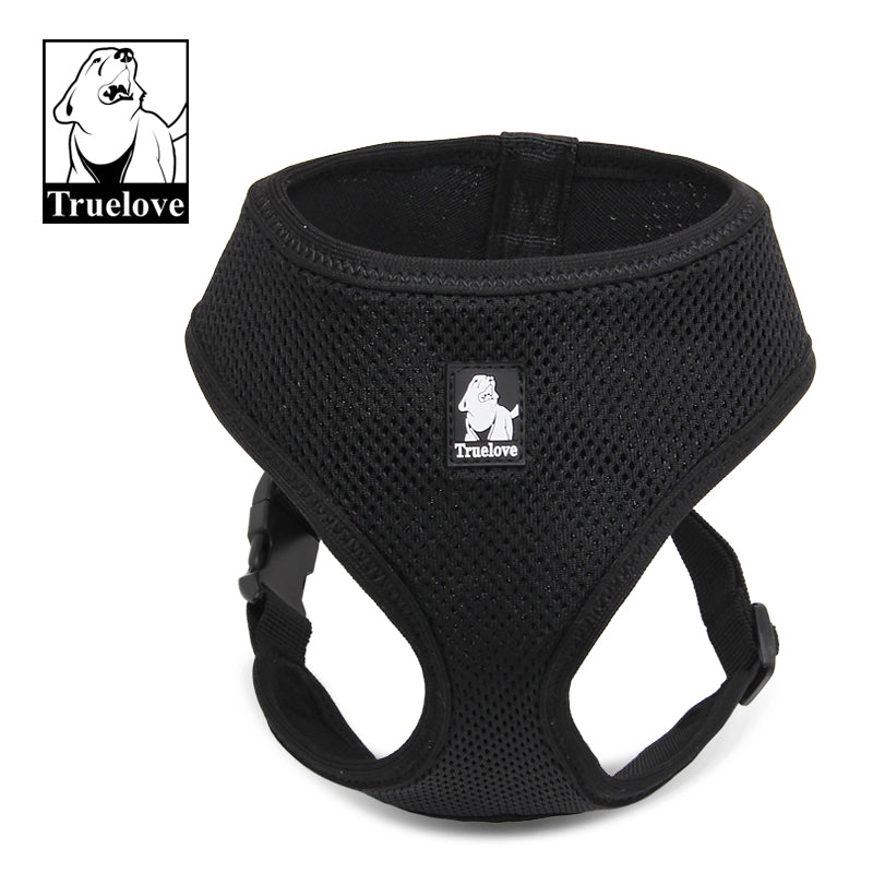 TLH1911-1 - dog harness with steel D Ring Black XS