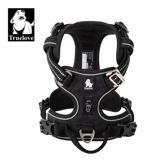 TLH56512-2 - No Pull Dog Harness Black S