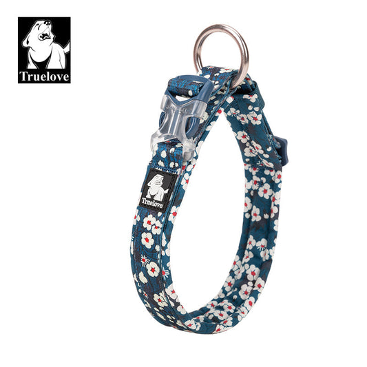 TLC5273-2 - Floral Collar saxony blue XS