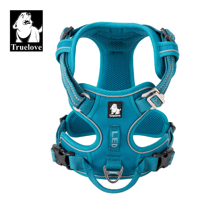 TLH56512-13 - No Pull Dog Harness Blue M