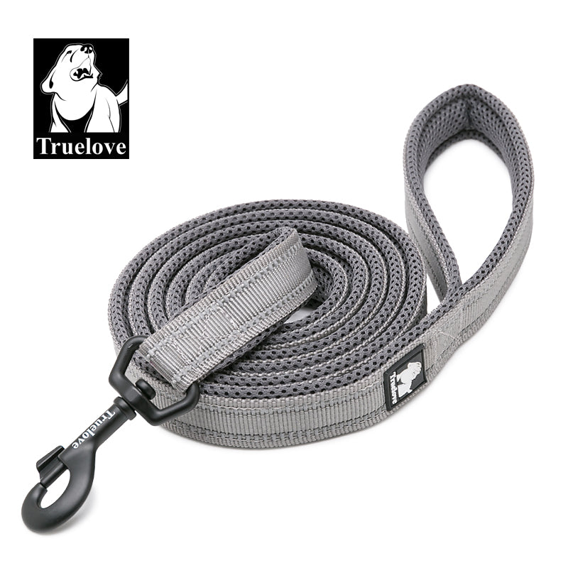 TLL2111-71 - Reflective Pet Leash 2 m Royal Grey M