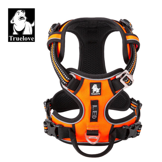 TLH56512-7 - No Pull Dog Harness Orange S