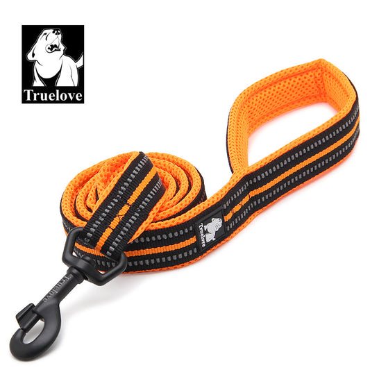 TLL2111-5 - Reflective Pet Leash 1 m orange XS