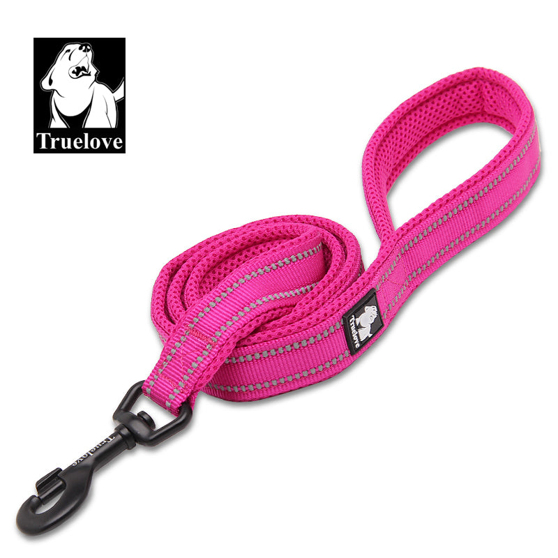 TLL2111-17 - Reflective Pet Leash 1 m pink XS