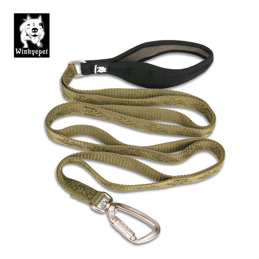 YL1831-5 - Whinyepet leash army green - M