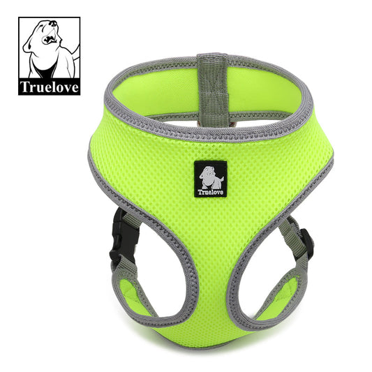 TLH1911-30 - dog harness with steel D Ring Green XL