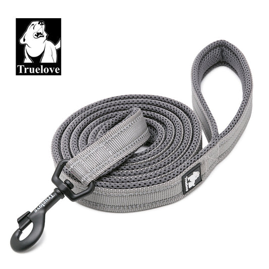 TLL2111-69 - Reflective Pet Leash 2 m Royal Grey XS