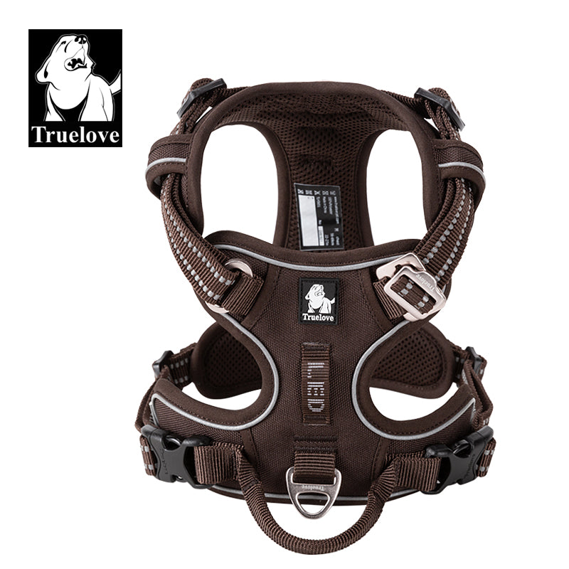 TLH56512-36 - No Pull Dog Harness Brown XS