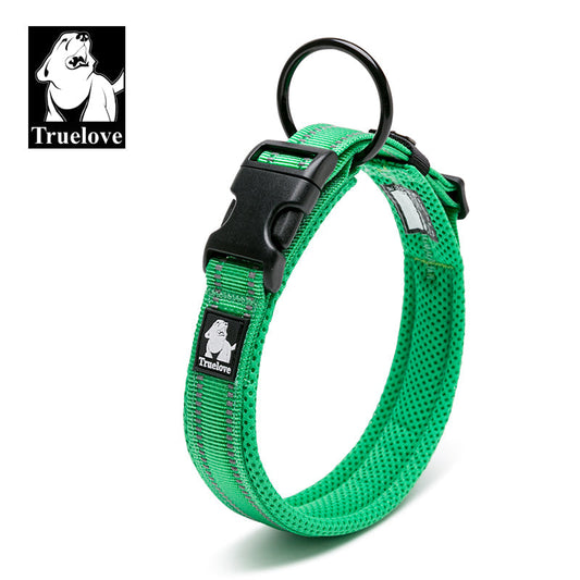 TLC5011-58 - Heavy Duty Reflective Collar grass green XS