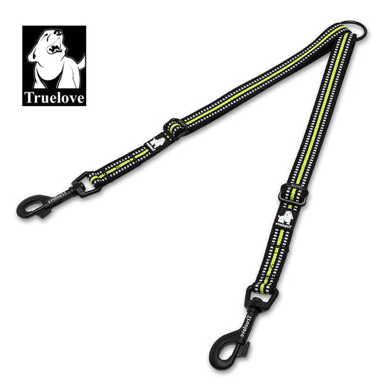 TLL2371-5 - Double leash attachment Neon Yellow - M