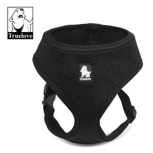 TLH1911-3 - dog harness with steel D Ring Black M