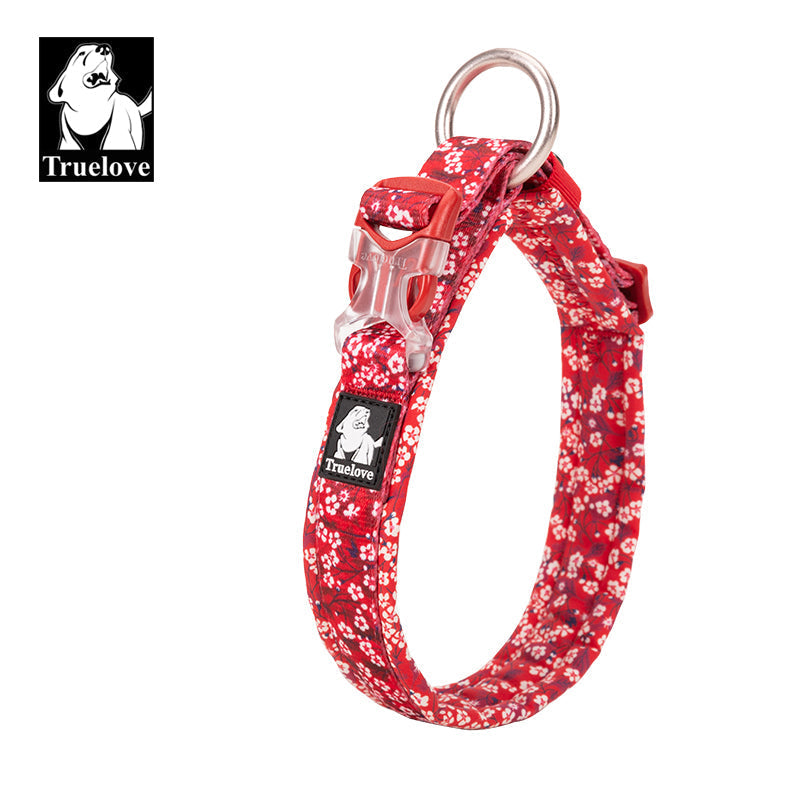 TLC5273-13 - Floral Collar poppy red L