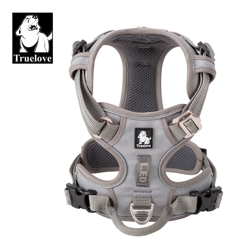 TLH56512-27 - No Pull Dog Harness Grey S