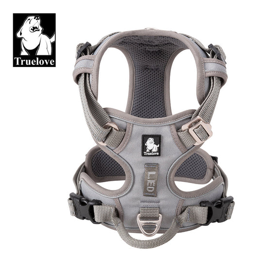 TLH56512-27 - No Pull Dog Harness Grey S