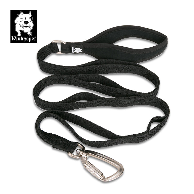 YL1831-1 - Whinyepet leash black - M