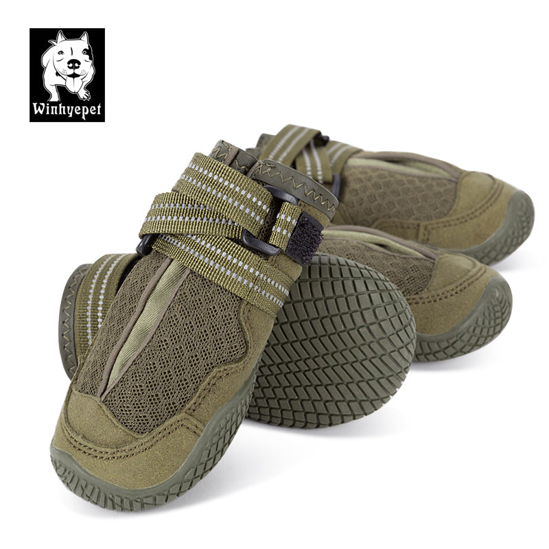 YS1891-4 - Whinhyepet Shoes army green size 4