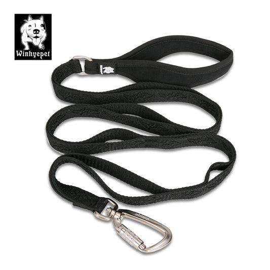 YL1831-2 - Whinyepet leash black - L