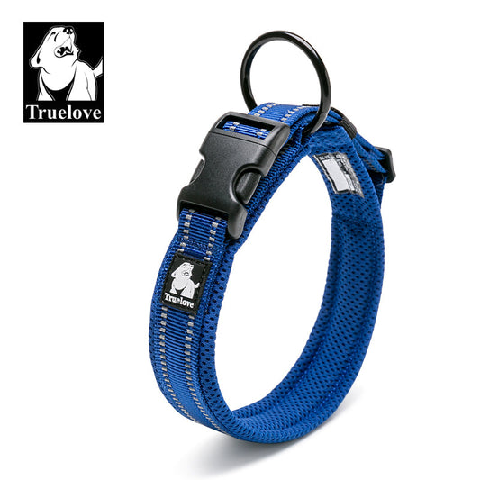 TLC5011-42 - Heavy Duty Reflective Collar royal blue XS